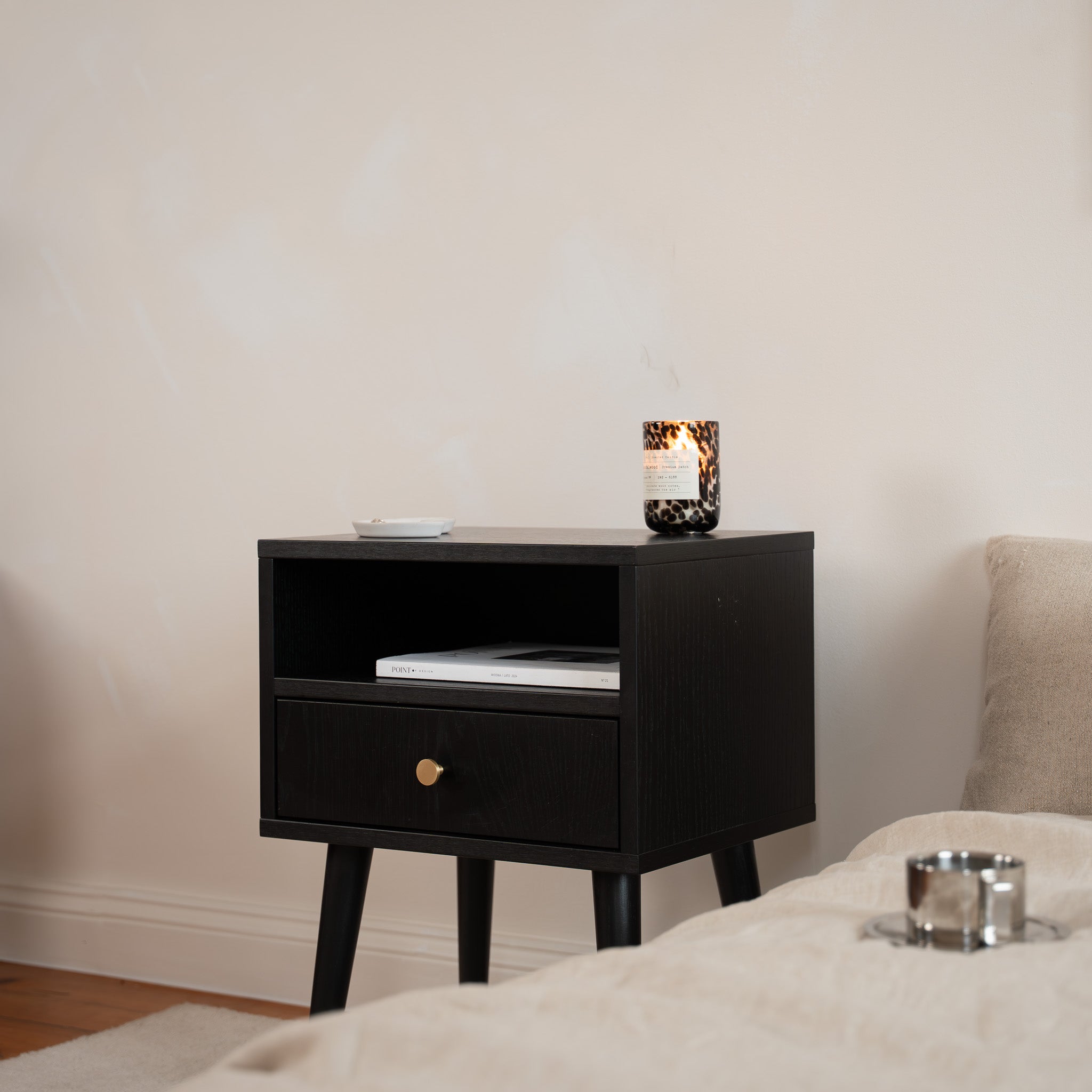 BLACKIE Nightstand - Pastform Furniture